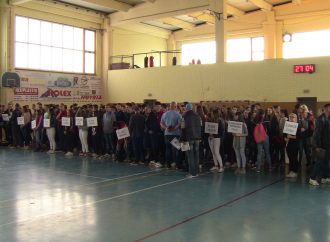 Rezultati Malih Olimpijskih igara Tuzlanskog kantona u odbojci za učenike srednjih škola, 2016/17. godine